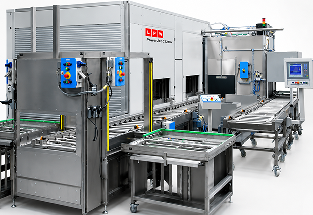 Teile-Reinigungsmaschine „Powerjet“ in Mehrkammerausführung