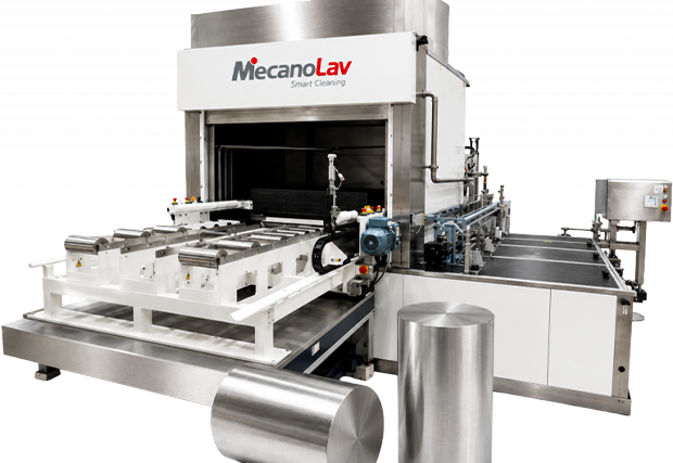 Mehrbad-Reinigungsmaschine mit Drehteller