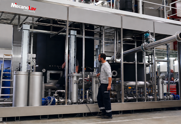 Ein Blick in die Werkstatt von Mecanolav, in der neue Innovationen entwickelt werden
